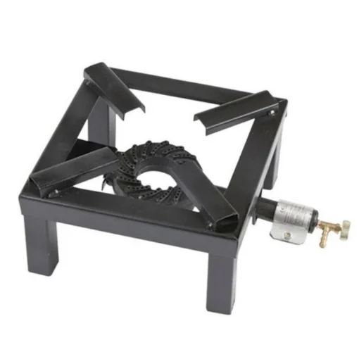 FORNELLO A GAS CON TELAIO DA CAMPEGGIO 45 X 45 CM - BRIXO