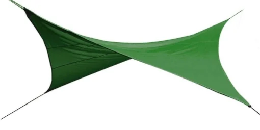 VIETRI VELA OMBREGGIANTE QUADRATA VERDE 5 X 5 MT - KOMBO
