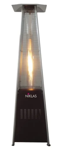 NIKLAS TOTEM STUFA A GAS DA ESTERNO TERMOPATIO 73 X 73 X 221 CM - MAURY'S
