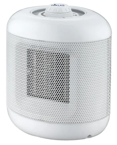 NIKLAS TERMOVENTILATORE CON EROGATORE CERAMICO 2000W 22 X 15 X H25 CM - HIGH-TECH
