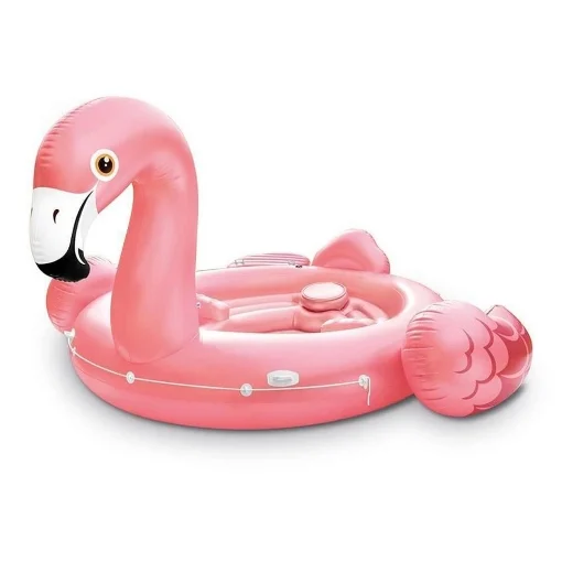 IISOLA GALLEGGIANTE FLAMINGO PARTY FENICOTTERO 422 X 373 X 185 CM - BESTWAY