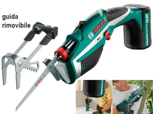 BOSCH ELETTROSEGA A BATTERIA DA GIARDINO 10,8V - HIGH-TECH