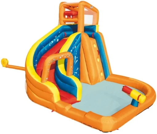BESTWAY TURBO SPLASH PISCINA PARCO ACQUATICO GONFIABILE 366 X 320 X 270 CM