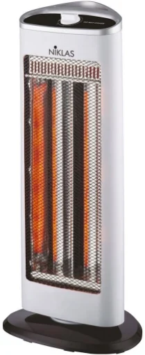 NIKLAS ASTRAL STUFA AL CARBONIO 1000 WATT CON TECNOLOGIA ECO FRIENDLY - HIGH-TECH