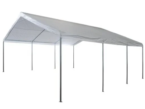 GAZEBO IN ACCIAIO CAR PARK TWIN 600 X 600 X H285 CM - GALILEO