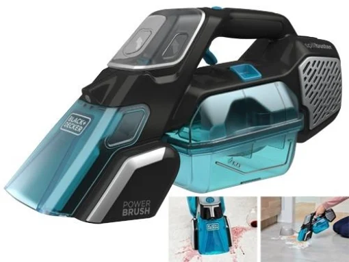 BLACK & DECKER ASPIRATORE E SMACCHIATORE SENZA FILO 24 WH - KOMBO