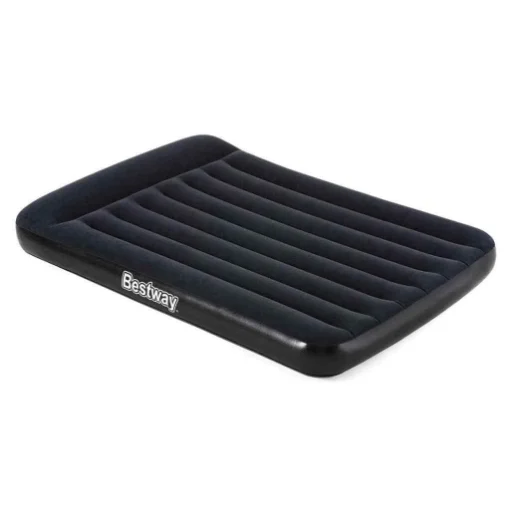 BESTWAY MATERASSINO GONFIABILE MATRIMONIALE 191 X 137 X 30 CM CON POMPA NERO
