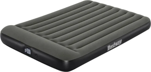 BESTWAY MATERASSINO GONFIABILE MATRIMONIALE 203X30X152 GRIGIO E NERO