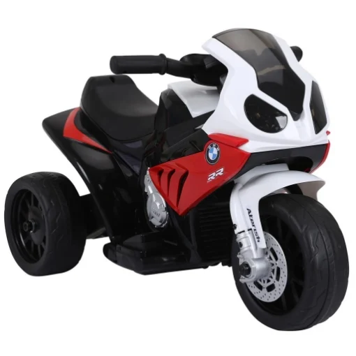 MOTO ELETTRICA PER BAMBINI BMW A BATTERIA 6 V BIANCO E ROSSO - BIEMME