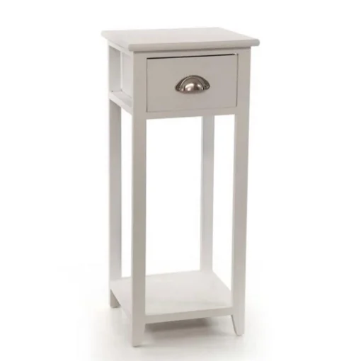 MOBILETTO A COLONNINA 30 X 30 X 70 CM IN COLORE BIANCO - MAURY'S