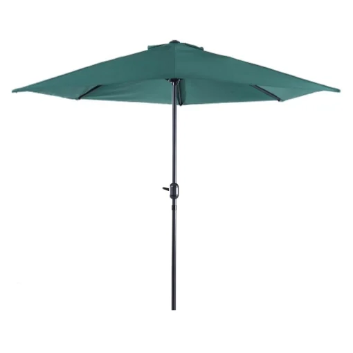 OMBRELLONE SEMICIRCOLARE IMPERMEABILE 269 X 138 X 236 CM VERDE - MAURY'S