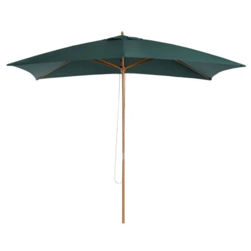 OMBRELLONE IMPERMEABILE IN LEGNO 2 X 3 X 2,5 M VERDE - MAURY'S