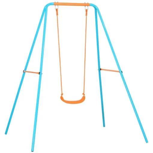 ALTALENA PER BAMBINI IN ACCIAIO CON SEGGIOLINO E PICCHETTI 163X145X181 CM - MAURY'S