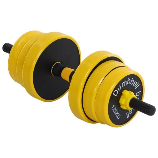 SET 2 IN 1 BILANCIERI E MANUBRIO COMPONIBILE 20 KG - MAURY'S