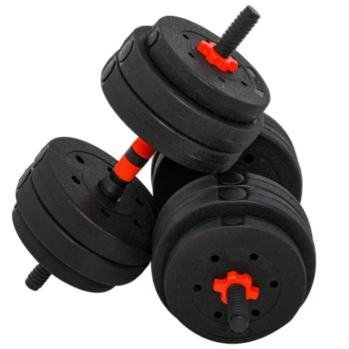 SET 2 IN 1 BILANCIERI E MANUBRIO COMPONIBILE 25 KG - MAURY'S