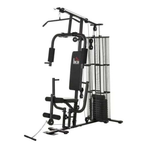 STAZIONE FITNESS PALESTRA MULTIFUNZIONE IN ACCIAIO - MAURY'S