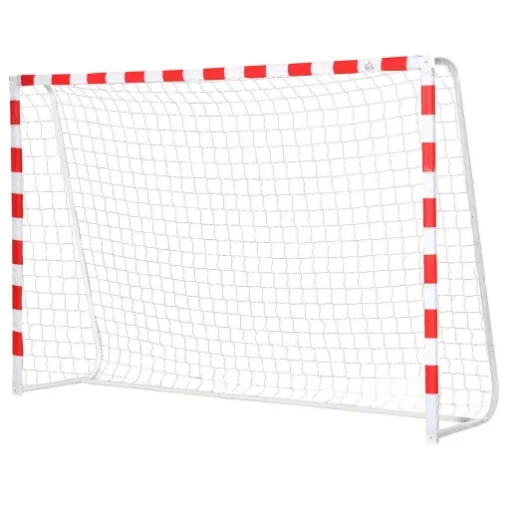 PORTA DA CALCIO E CALCETTO IN PLASTICA PE PER ADULTI E BAMBINI 302X83X201 CM - MAURY'S