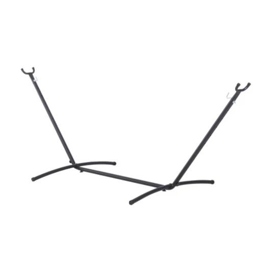 SUPPORTO STRUTTURA PORTANTE PER AMACA MAX 150 KG 280 X 120 X 110 CM NERO - GDLC
