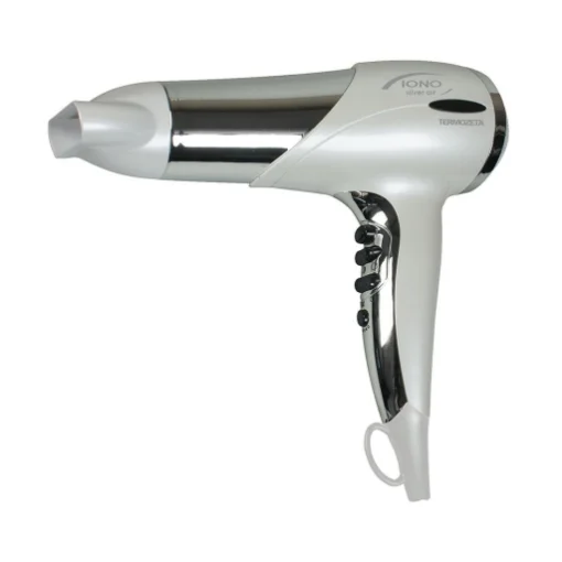 TERMOZETA ASCIUGACAPELLI PHON 2000W IONO SILVER AIR DIFFUSER - HIGH-TECH