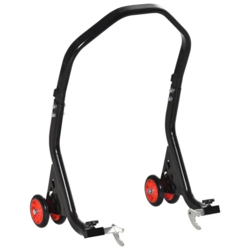 CAVALLETTO ALZAMOTO POSTERIORE UNIVERSALE E REGOLABILE FINO 200KG NERO - MAURY'S