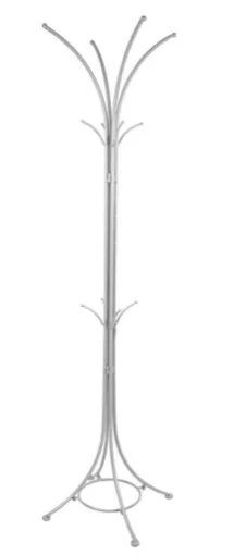 VIOLET APPENDIABITI IN METALLO CON PIEDINI 182 CM IN COLORE BIANCO - MAURY'S