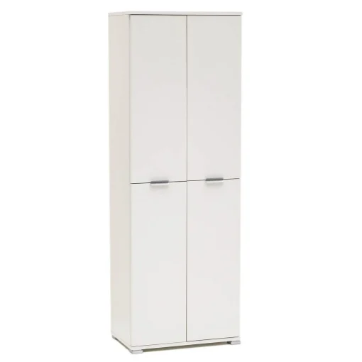 ARMADIO CON 4 ANTE BIANCO 60 X 38 X H174 CM - MAURY'S