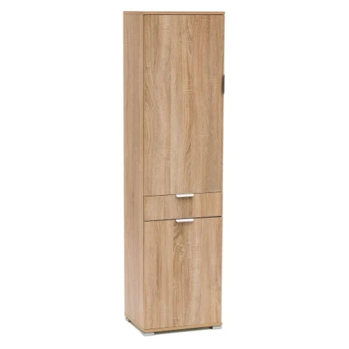 ARMADIO CON 2 ANTE E 1 CASSETTO NATURALE 45 X 38 X H174 CM - MAURY'S