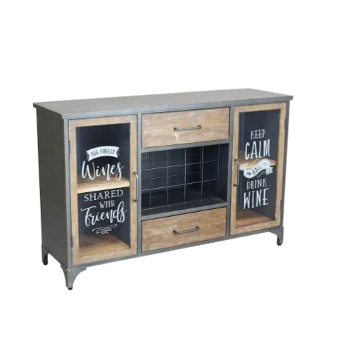 CHRISTIAN MOBILETTO DA ARREDO DESIGN INDUSTRIAL 124X39,5 X H80 CM - MAURY'S
