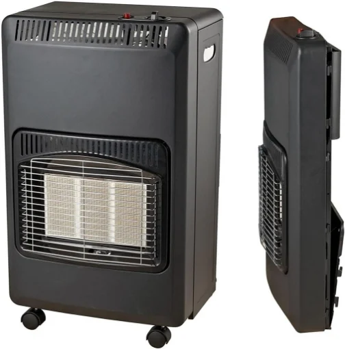 ZEPHIR STUFA A GAS PIEGHEVOLE CON ROTELLE PER IL TRASPORTO DA 4,2 KW - ALA