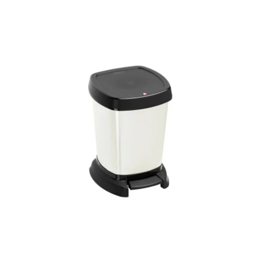 PATTUMIERA PASO CON APERTURA A PEDALE DA 6 LT IN COLORE BIANCO - MAURY'S
