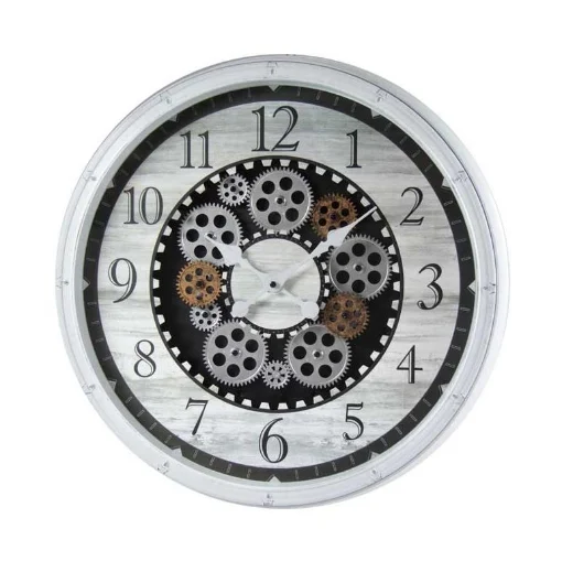 OROLOGIO DA PARETE TONDO CON DESIGN A INGRANAGGIO 50,8X50,8 XM - MAURY'S