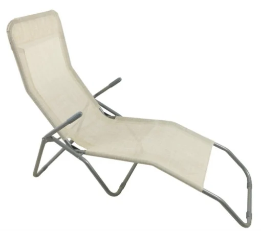 MAURY'S DONDOLINA IN TEXTILENE DI COLORE ECRÙ 130 X 43 X H58 CM