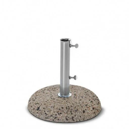BASE MEDIA PER OMBRELLONE CON GHIAINO DA 25 KG CON TUBO DA 45 MM OKX - MAURY'S