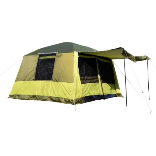 TENDA DA CAMPEGGIO CON VERANDA 8 PERSONE 410 × 310 × 225 CM - MAURY'S