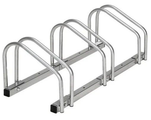 RASTRELLIERA PORTABICI 3 POSTI IN ACCIAIO ZINCATO 73X30X20 CM OXP - ODS