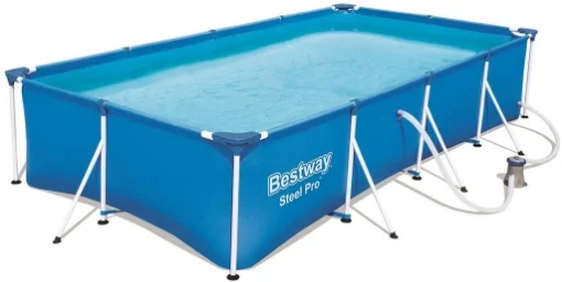 PISCINA STEEL PRO FRAME RETTANGOLARE 400 X 211 X 81CM 5.700LT - BESTWAY