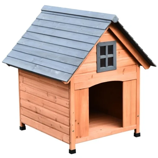 CUCCIA RIALZATA PER CANI FINO A 30 KG IN LEGNO 81.3X91.5X98.5 CM - MAURY'S