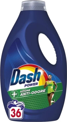 DASH DETERSIVO LIQUIDO POWER 36 LAVAGGI AZIONE ANTI-ODORE ML 1250