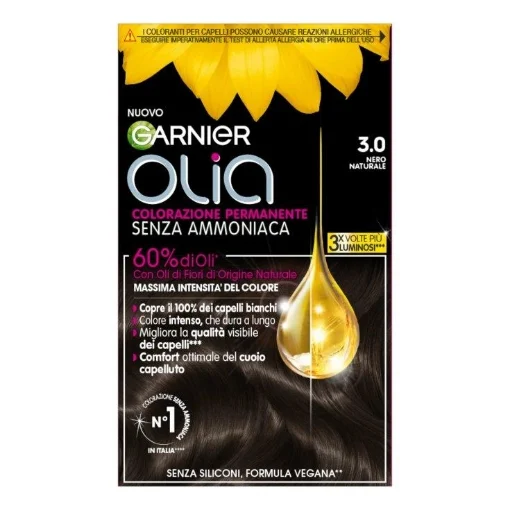 GARNIER OLIA TINTA CAPELLI 3.0 SOFT NERO NATURALE