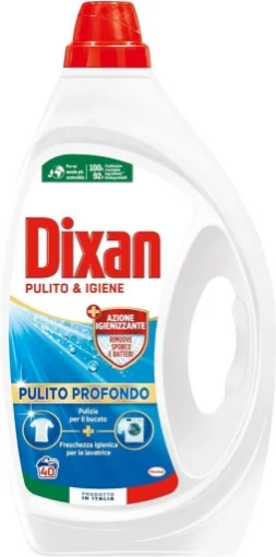 DIXAN DETERSIVO LIQUIDO 40 LAVAGGI PULITO PROFONDO 1,80 LT OKY