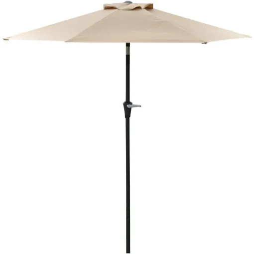 OMBRELLONE DA GIARDINO INCLINABILE 2.3X2M CON APERTURA A MANOVELLA E 6 STECCHE, CACHI - MAURY'S