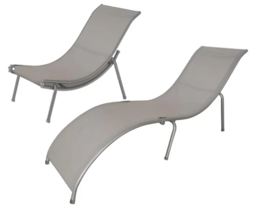 GARDEN LETTINO PIEGHEVOLE SMART COLOR ECRU 166 X 56 X 70 CM - MAURY'S