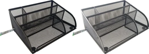 ORGANIZER OFFICE PER UFFICIO 25,5X17,5X10 CM IN METALLO E IN COLORAZIONE ASSORTITA - MAURY'S