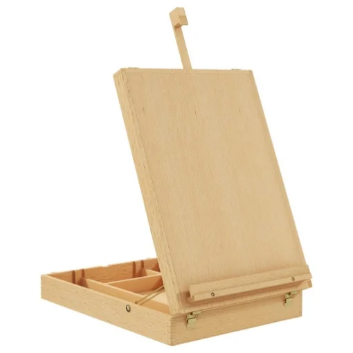 CAVALLETTO DA TAVOLO IN LEGNO PIEGHEVOLE CON ALTEZZA E ANGOLAZIONE REGOLABILE - MAURY'S