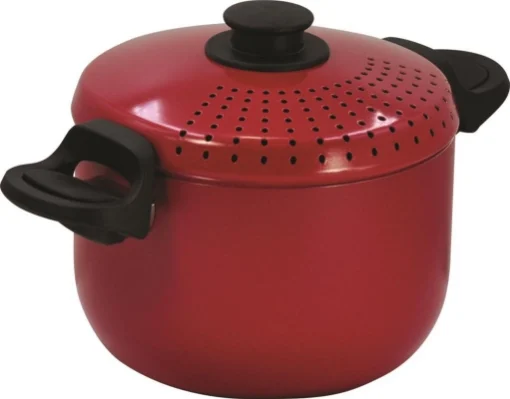 PENTOLA JULIEN CUOCI PASTA CON COPERCHIO SCOLA PASTA 20CM OKX - MAURY'S