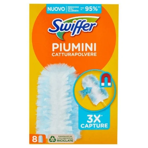 SWIFFER DUSTER RICARICA PIUMINO CATTURAPOLVERE 8 PEZZI