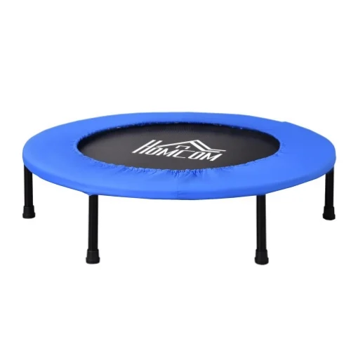 TRAMPOLINO ELASTICO PER JUMPING FITNESS STRUTTURA IN ACCIAIO NERO/BLU - MAURY'S