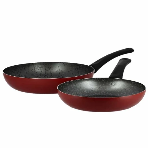 MAURY'S JULIEN SET DI PADELLE DA 22 E 26 CM RIVESTIMENTO ANTIADERENTE E ANTIGRAFFIO