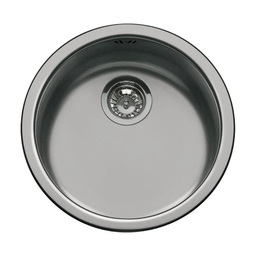 LAVELLO TONDO SMEG 10I3PN 43.5 CM PVD NERO OPACO - EFFEZETA