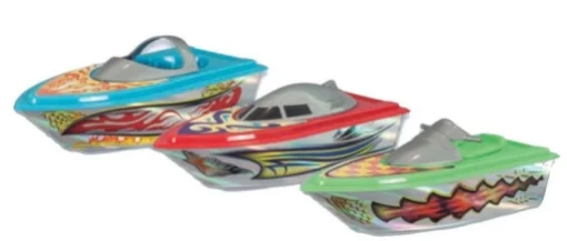 BARCHETTA CON STAMPA GIOCHI MARE 21 X 9 CM - MAURY'S